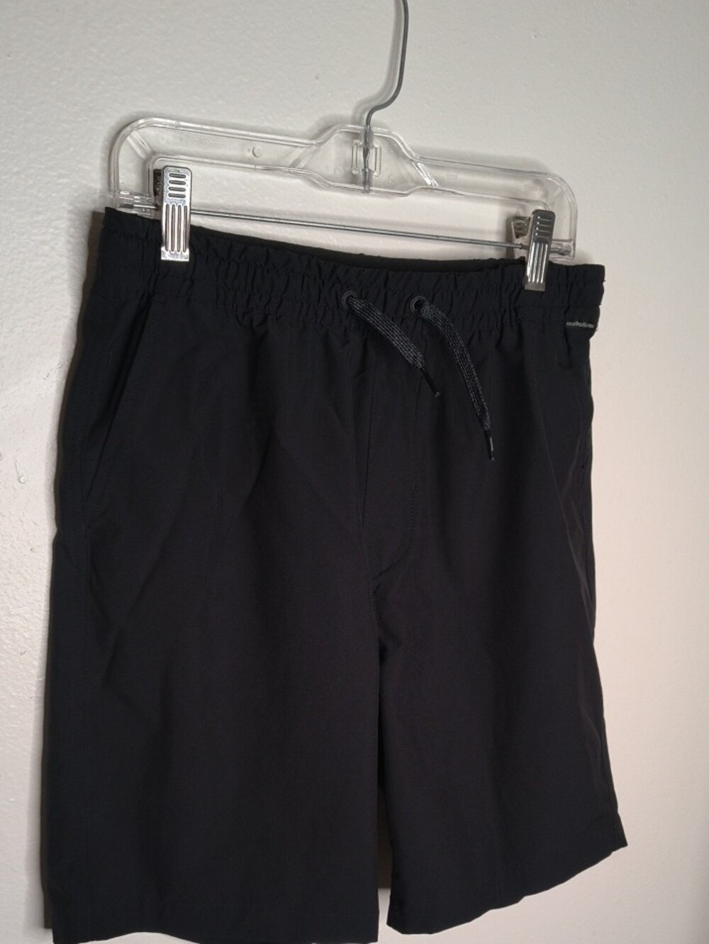Quiksilver Black Elastic Waist Swim Shorts - Picture 3 of 14